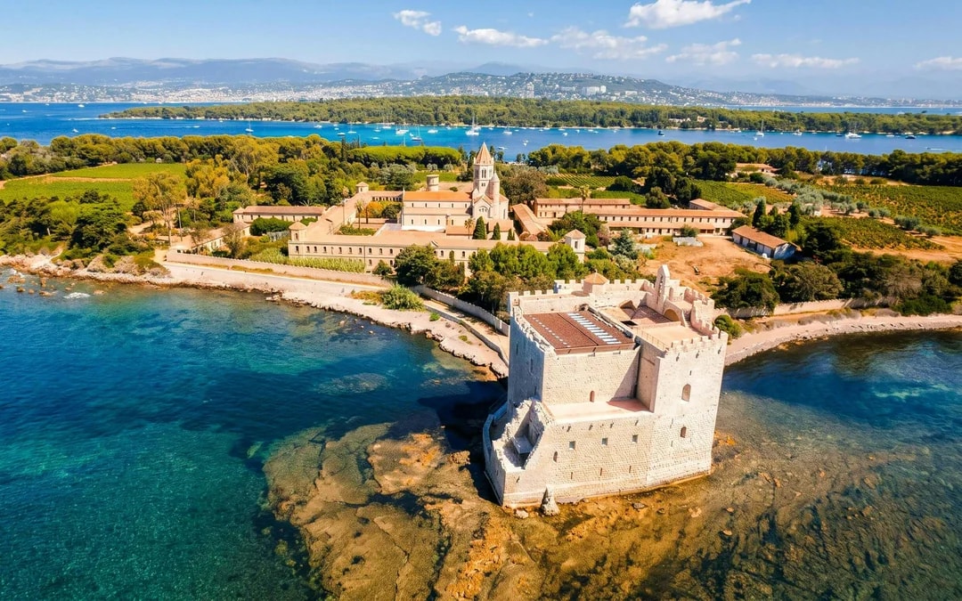 From Marina Bay of Angels: Catamaran Cruise to Lérins Island with Snorkeling Image 2