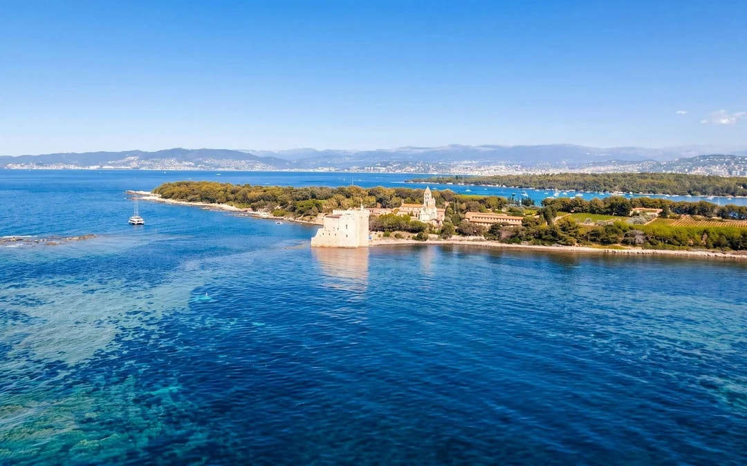 From Marina Bay of Angels: Catamaran Cruise to Lérins Island with Snorkeling Image 6