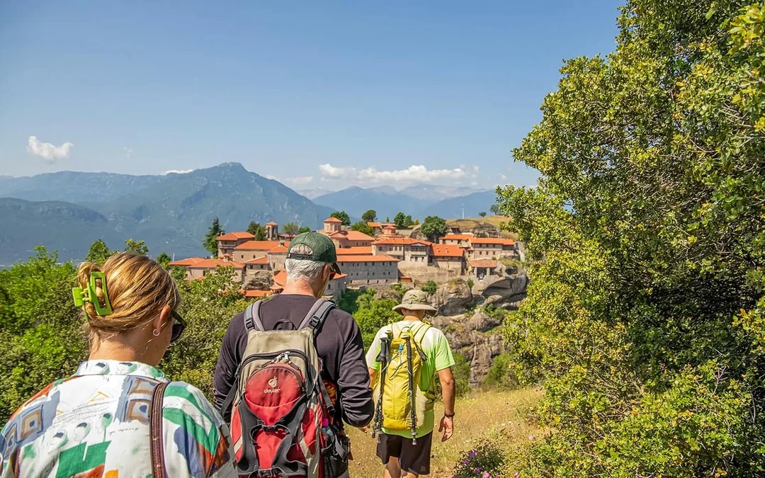 From Meteora: Guided Hiking Tour with Monastery Visit Image 1