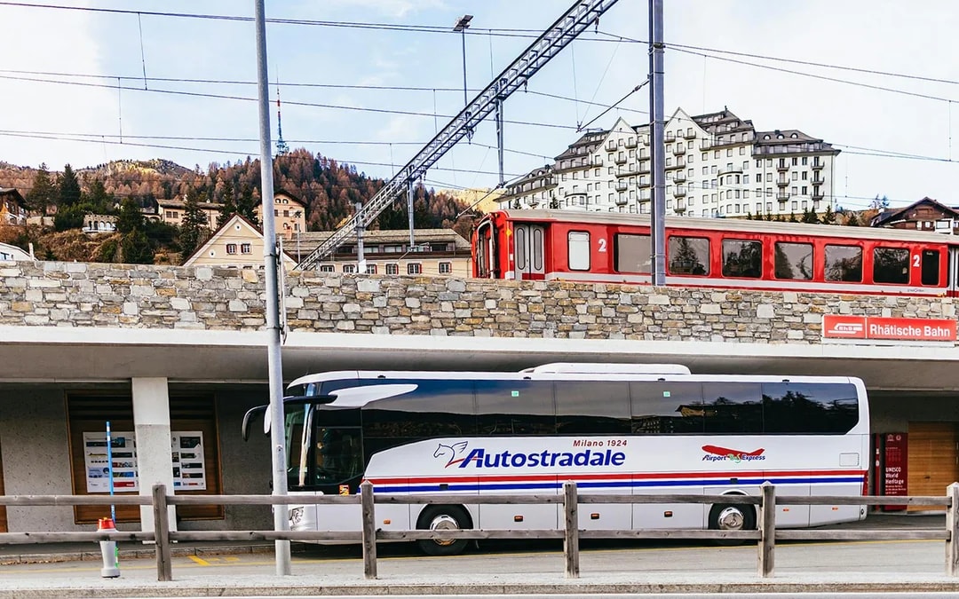 From Milan: St. Moritz-Tirano Day Trip with Lake Como Cruise & Bernina Red Train Image 7