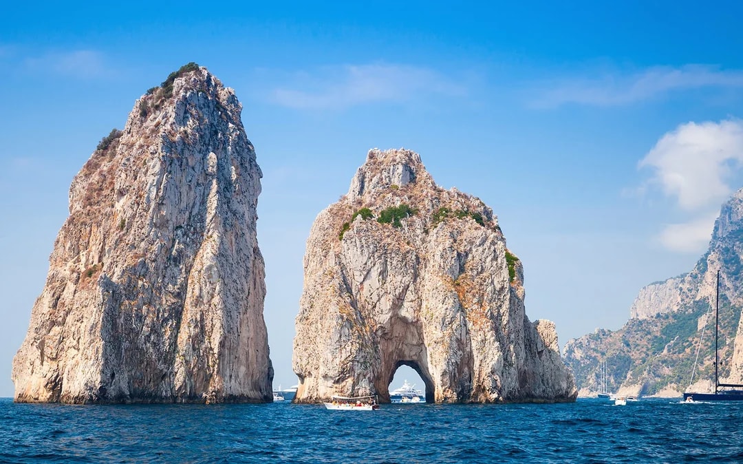 From Naples/Pompeii: Capri and Blue Grotto Day Trip Image 1