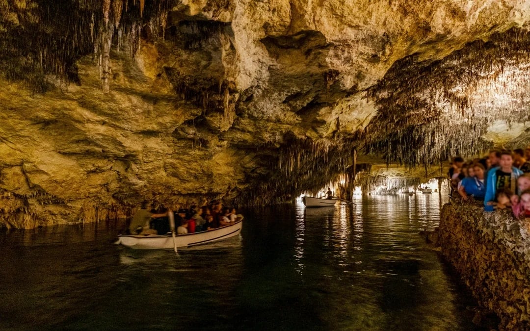 From Palma: Caves of Drach, Lake Martel, & Pearl Factory Day Trip Image 1