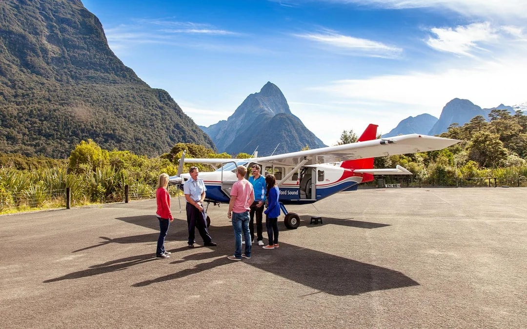 From Queenstown: Milford Sound Scenic Flyover & Cruise Image 1