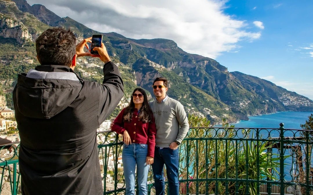 From Sorrento: Amalfi Coast Day Trip with Positano, Amalfi & Villa Rufolo Image 1