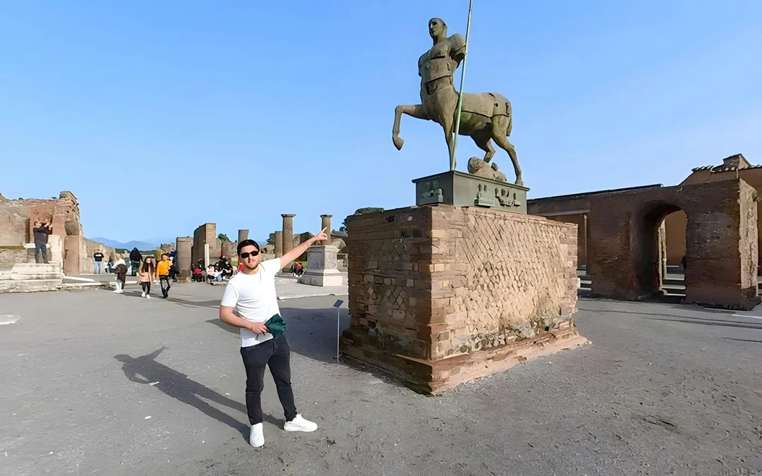 From Sorrento: Pompeii & Mt. Vesuvius Day Trip with Transfers Image 2