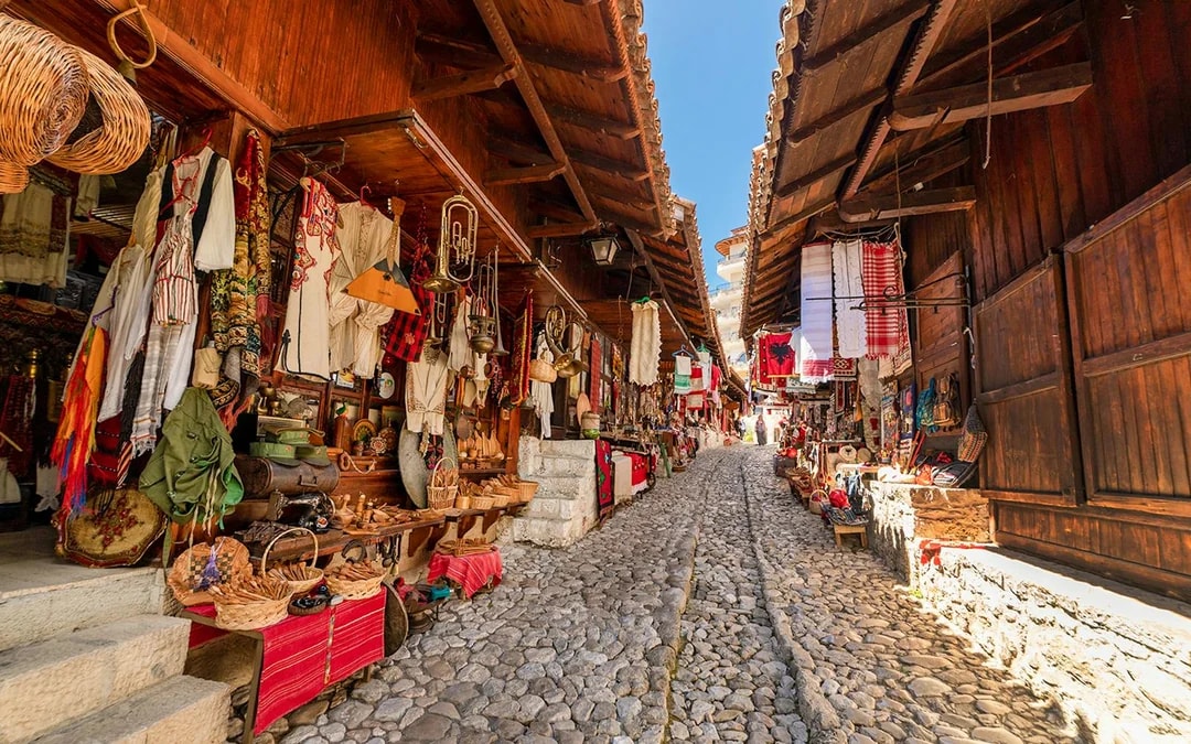 From Tirana/Golem/Durres: Kruja, Bazaar, Sari Salltik Day Trip Image 2