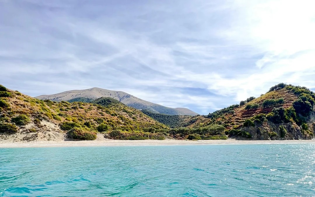 From Vlore: Blue Gem Cave, Haxhi Ali Cave & Grama Bay Speedboat Tour Image 6