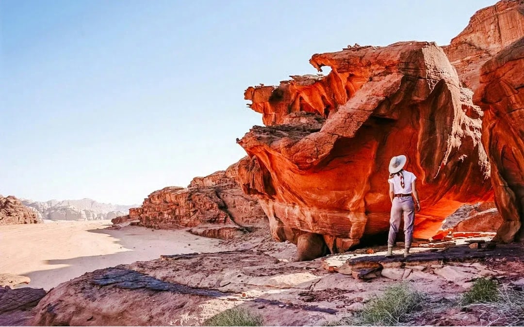 From Wadi Rum: Small-Group Jeep Safari with Overnight Bedouin Camp and Meals Image 1