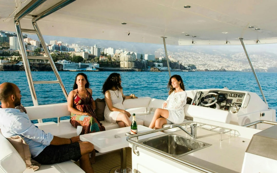 Funchal Small-Group Luxury Catamaran Dolphin & Whale Watching Image 8