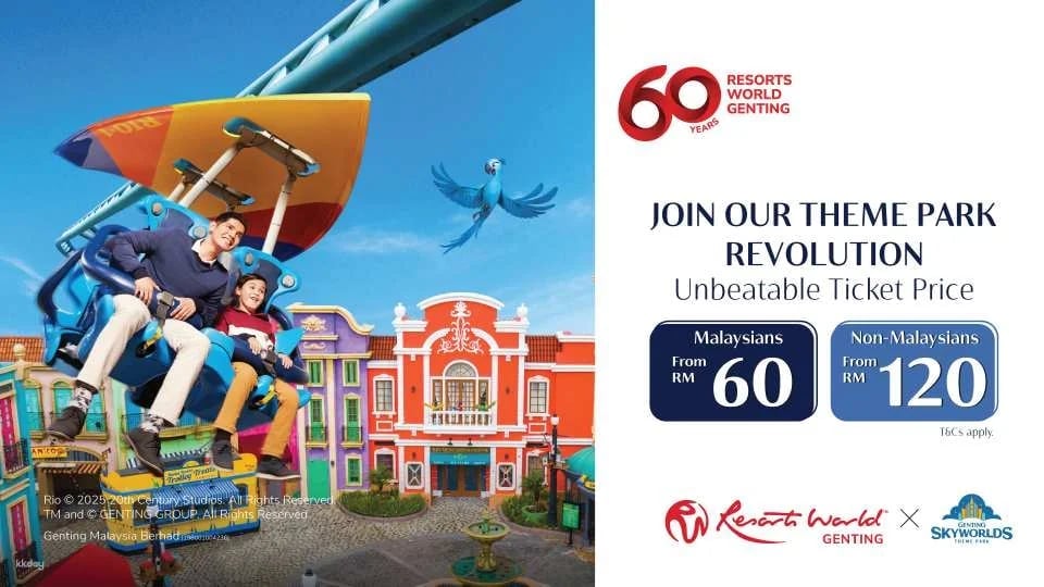 Genting Skyworlds Theme Park Ticket | Malaysia