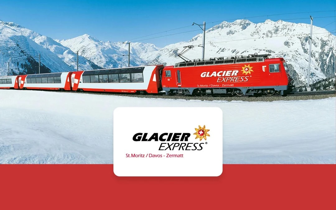 Glacier Express (Ticket with Seat Reservation): Zermatt to/from Chur/St. Moritz Image 1