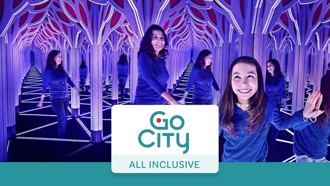 Chicago mirror maze experience with Go City All-Inclusive Pass.
