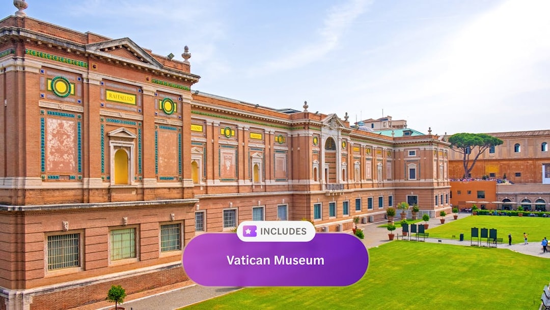 Vatican Museums exterior with Go City Rome Explorer Pass.