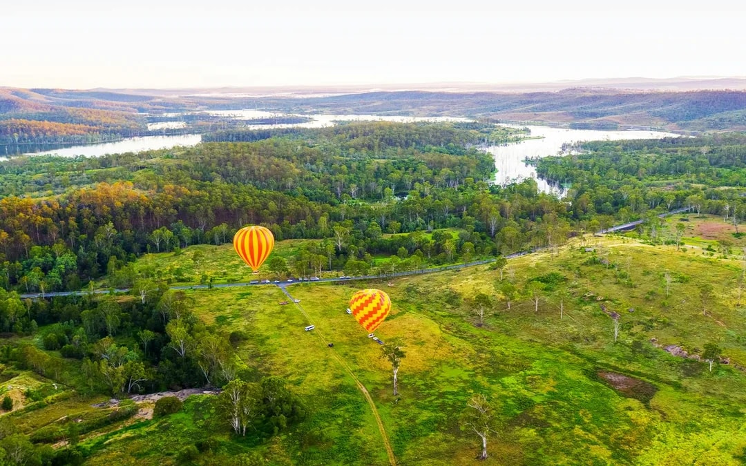 Gold Coast Hot Air Balloon Ride with Sparkling Wine & Hotel Transfers  Image 5
