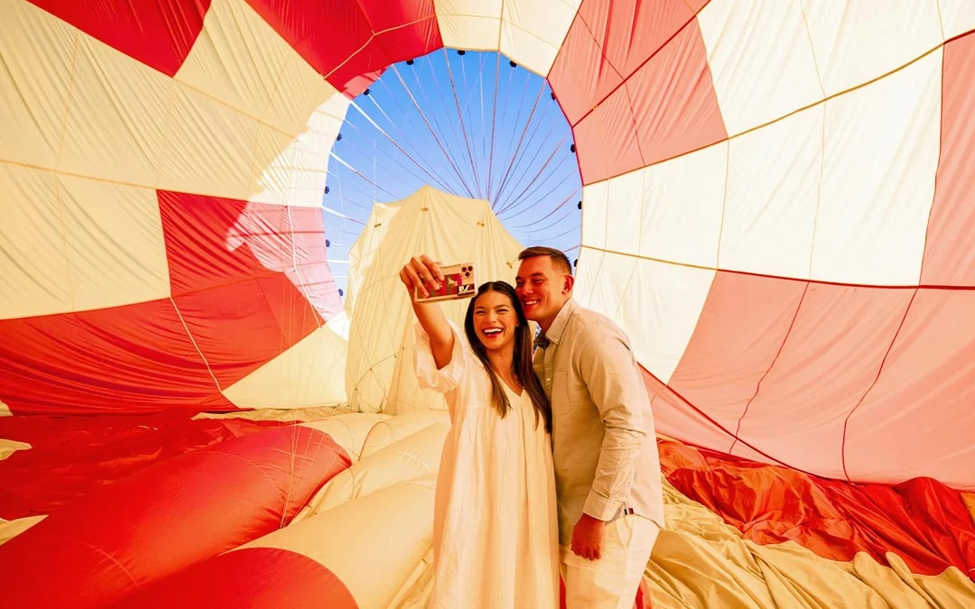 Gold Coast Hot Air Balloon Ride with Sparkling Wine & Hotel Transfers  Image 2