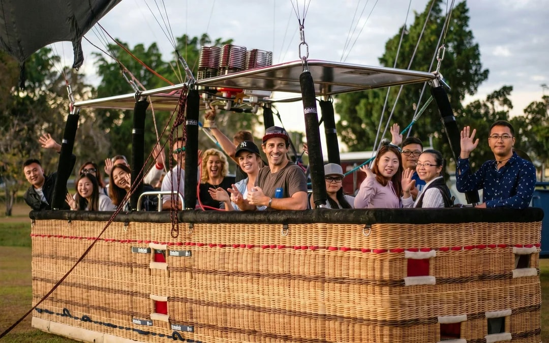 Gold Coast Hot Air Balloon Flight with Sirromet Winery Experience Image 4