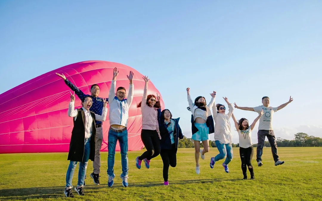 Gold Coast Hot Air Balloon Flight with Sirromet Winery Experience Image 5