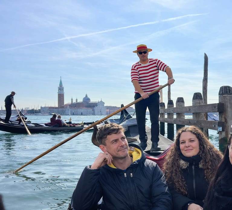 Venice: Crafted Gondola Under Breathtaking Bridge of Sighs™