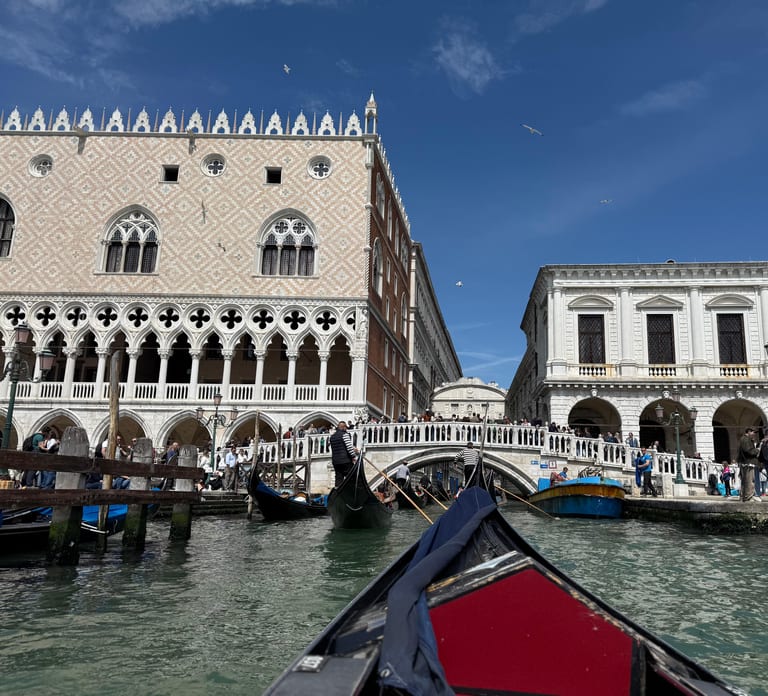 Venice: Crafted Gondola Under Breathtaking Bridge of Sighs™