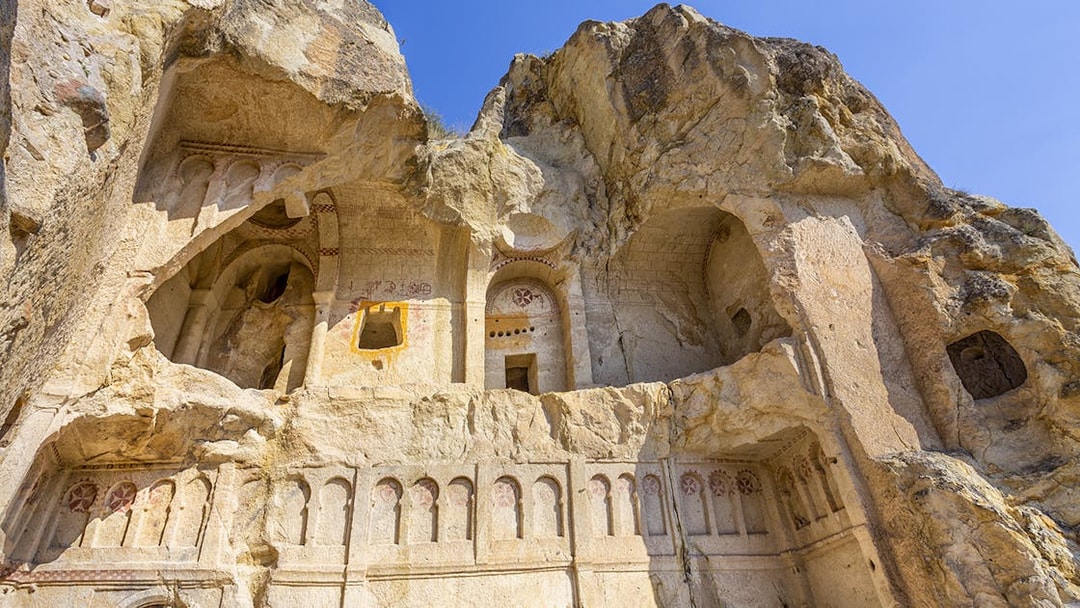 View of the Goreme open air museum
