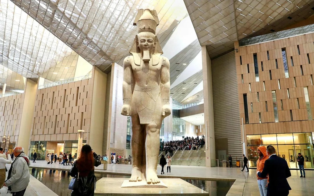 Grand Egyptian Museum Guided Tour with Entry Tickets & Hotel Transfers Image 1