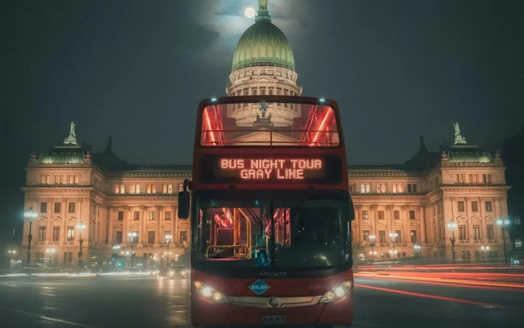 Gray Line: Buenos Aires Myths & Legends Night Bus Tour Image 1