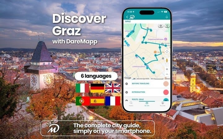 Graz Self-Guided Walking Tour on Mobile App Image 1