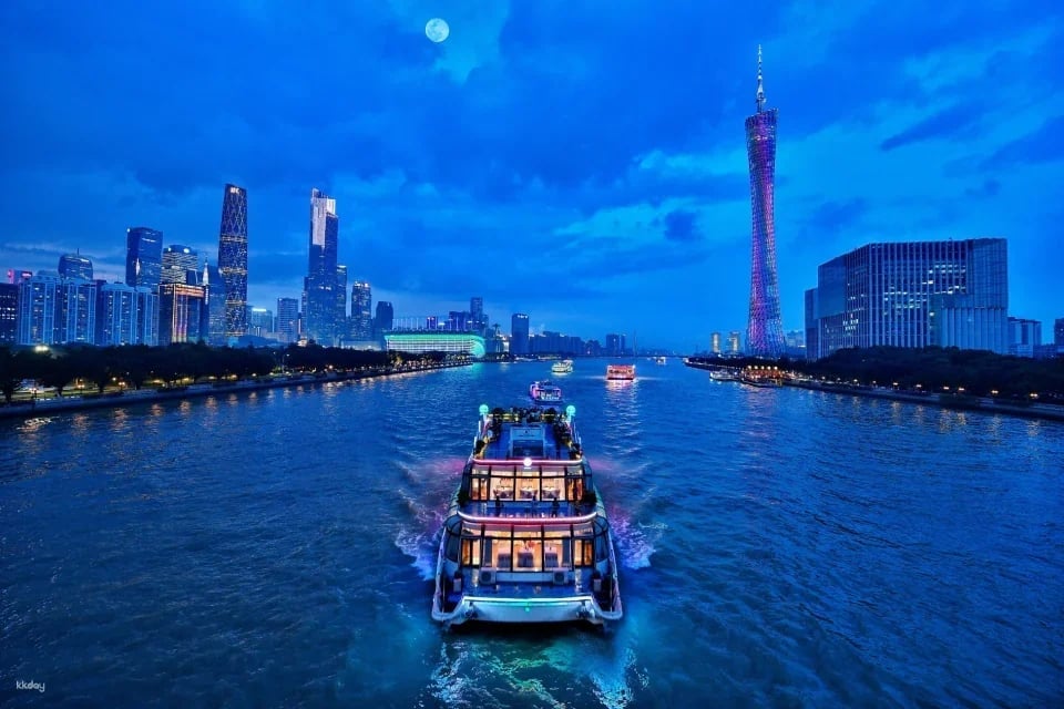 Guangzhou Pearl River Night Cruise Pass - Multiple Piers to Choose From