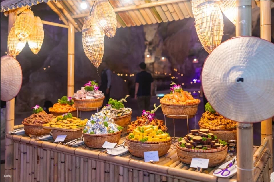 Ha Long Bay, Northern Vietnam | Dragon Soars Over Bi Zhu Cave (Pearl Cave) | Immersive Live Performance & Exquisite Culinary Feast