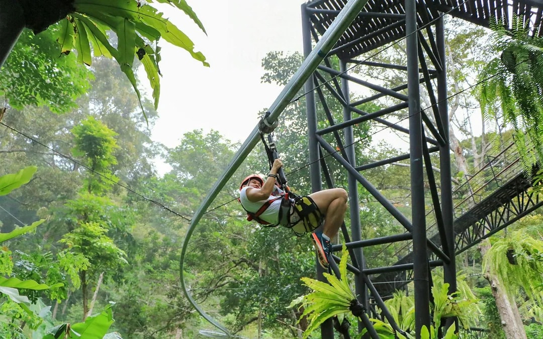 Hanuman World: 18 Platforms Zipline Adventure Image 8