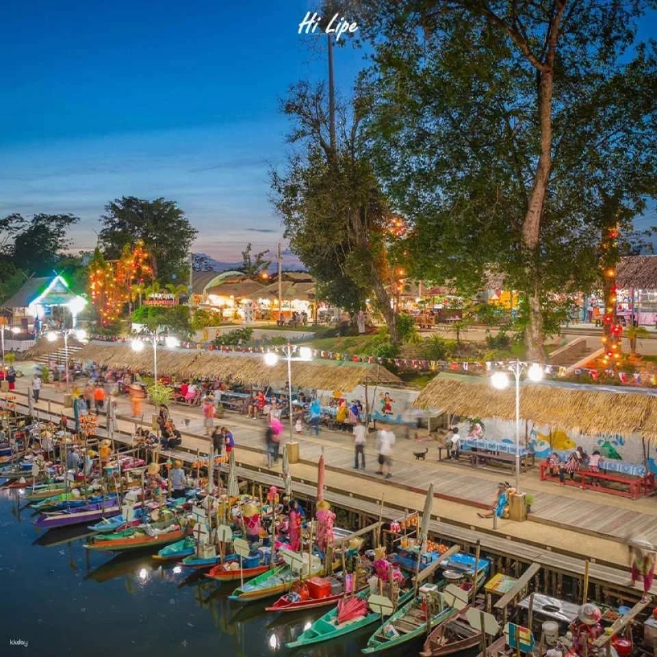 Hat Yai City & Floating Market Evening Private Tour | Thailand