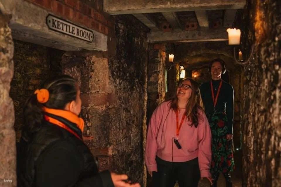 Historic underground walking tour of Edinburgh