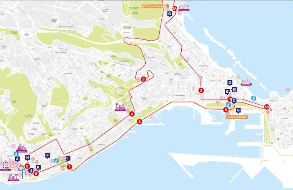 Hop-On Hop-Off Las Palmas de Gran Canaria 24hr Bus