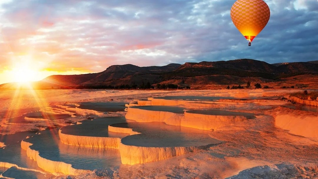 Hot Air Balloon Flight in Pamukkale