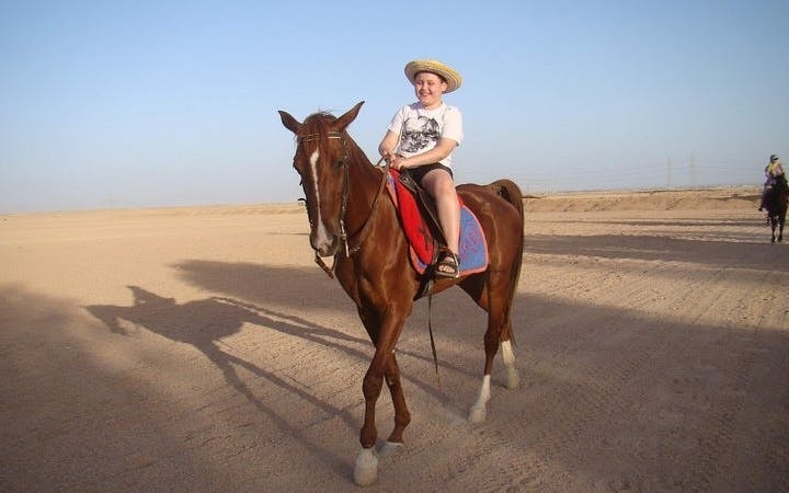 Hurghada Desert and Red Sea Horse Riding Tour with Hotel Transfers Image 2