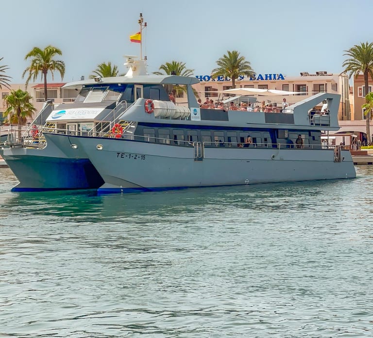 Ibiza: Platja d'en Bossa Round-Trip Transfer to Formentera