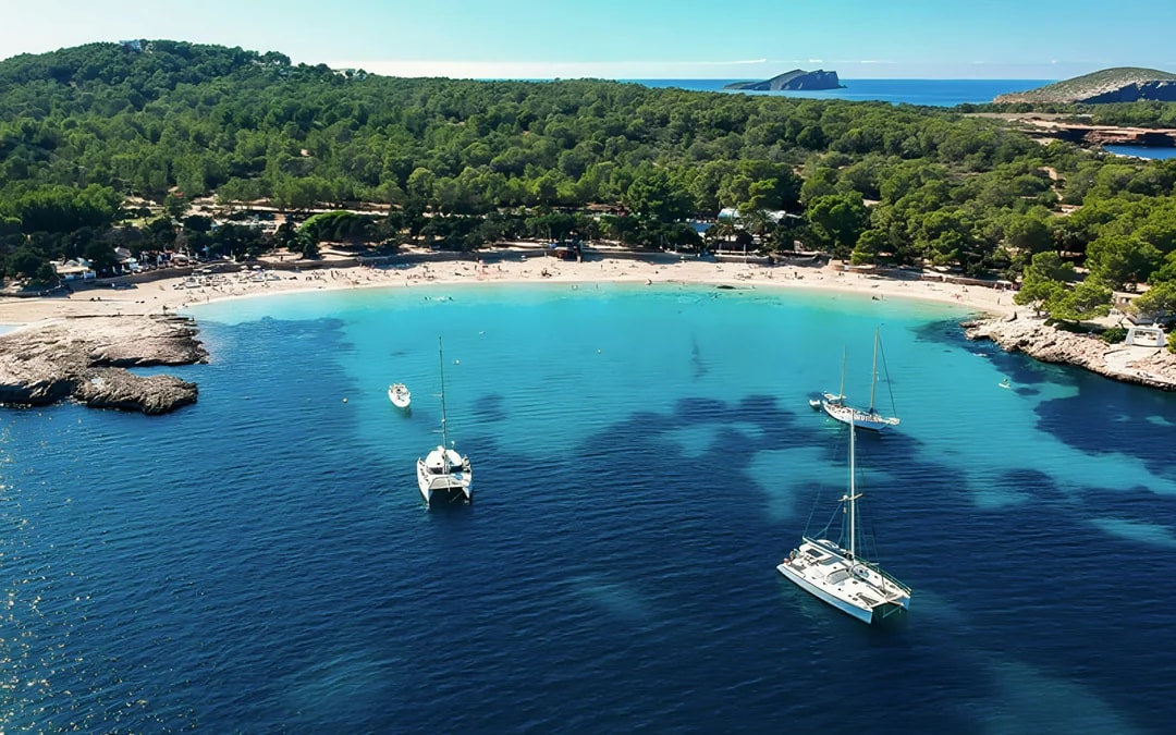 Ibiza Sunset Beach-Hopper Cruise with Water Sports and Unlimited Drinks Image 2