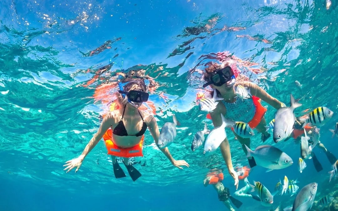 Isla Mujeres Tour with Catamaran, Snorkeling & Beach Club Image 2