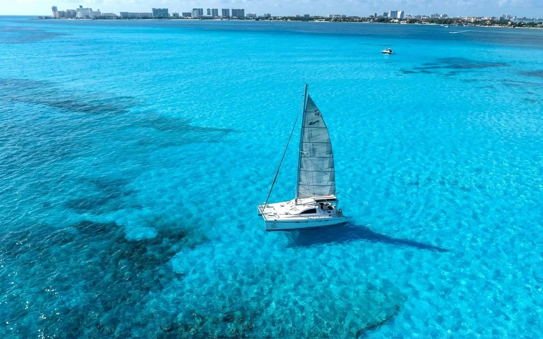Isla Mujeres Tour with Catamaran, Snorkeling & Beach Club Image 7