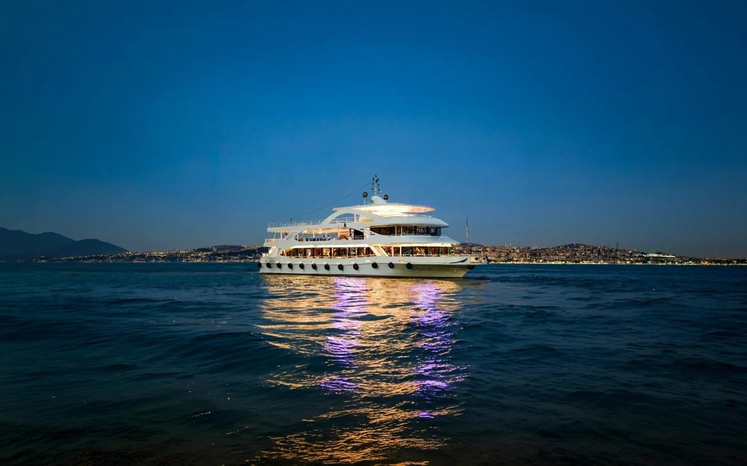 Istanbul Bosphorus Dinner Cruise with Turkish Night Show and Unlimited Soft Drinks Image 1