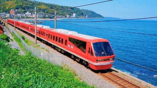 1-day tour in Izu: Free ocean-view train + Jogasaki coast, visit the filming location of "Your name" Day Tours