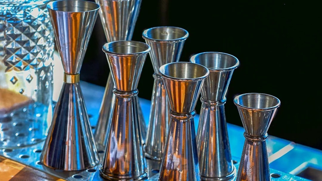 Mixology tools at Jameson Mixology Class, Midleton Distillery.