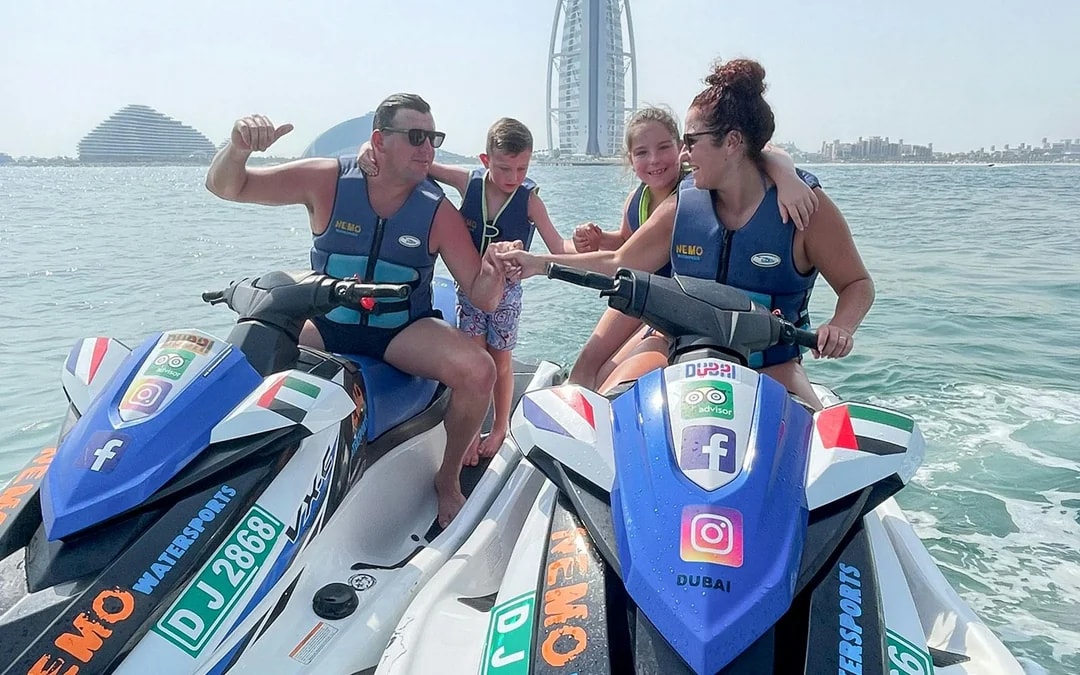 Jet Ski Guided Tour with Photostop at Burj Al Arab Image 2