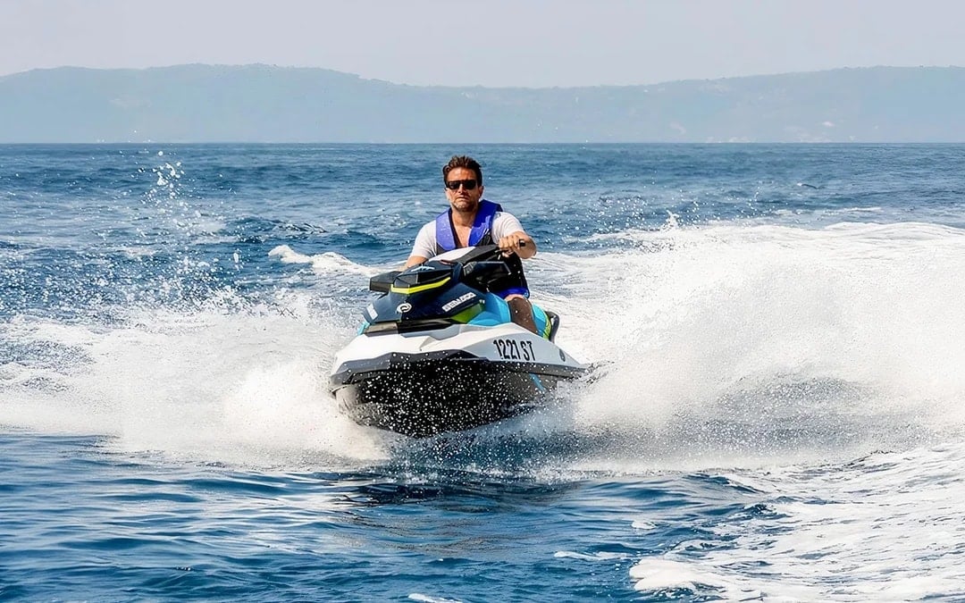 Jet Ski Safari Split with Speedboat Transfer & Beach Break Image 1