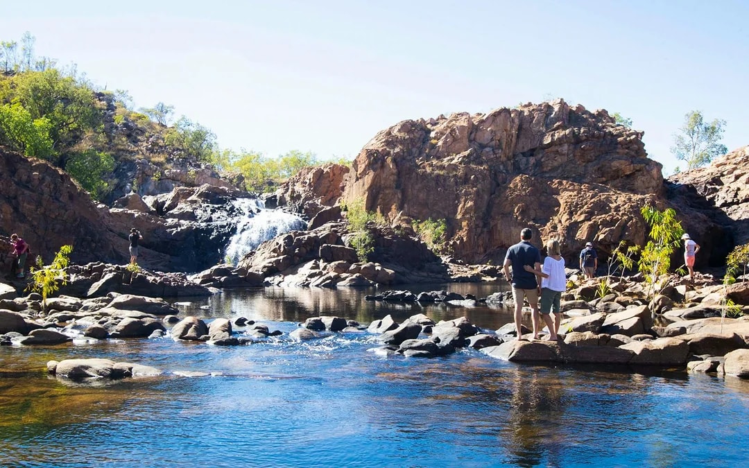 Full-Day Guided Tour of Katherine Gorge & Edith Falls with Round-Trip Transfers Image 1