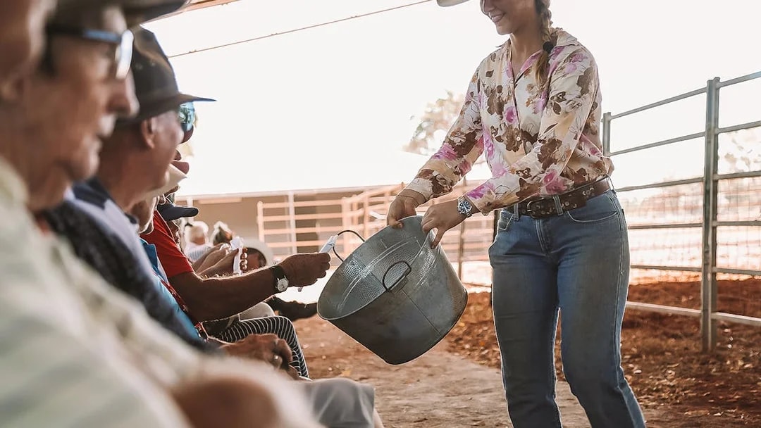 Audience enjoying Katherine Outback Experience show in Australia.