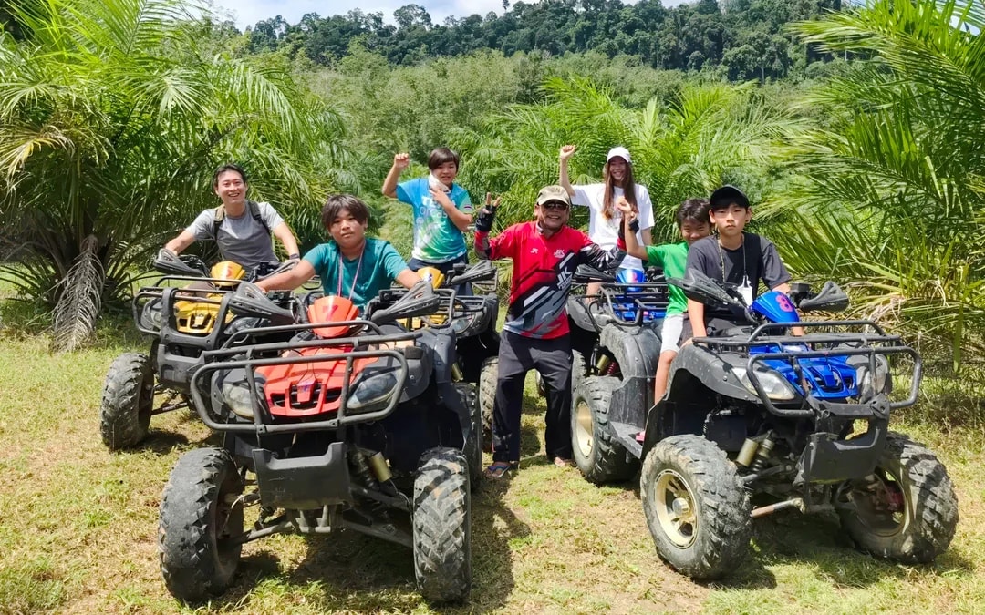 From Phuket: Khao Lak ATV Tour, Waterfall and Lunch with Hotel Transfers Image 3