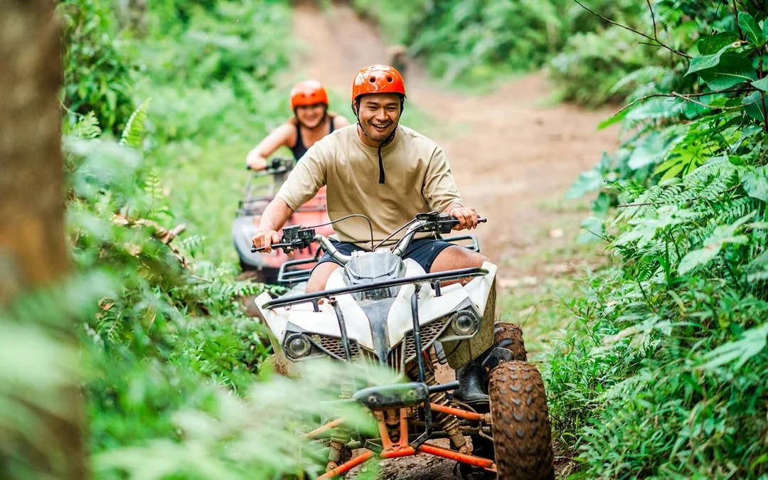 From Phuket: Khao Lak ATV Tour, Waterfall and Lunch with Hotel Transfers Image 5