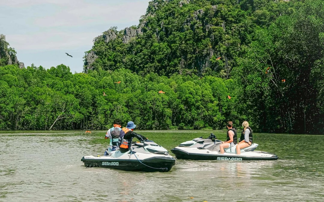 Langkawi Mangrove Jet Ski Tour - Kilim Geoforest Park Image 7