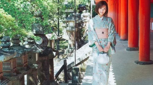 Japan Colored Weaving Nara Park Kasugataisha Shrine Mount Wakakusa Tōdai-ji Toshodaiji Deer Kimono Rental Tokyo Kyoto Experience Reservation Booking Trip Moments Kiyomizu-dera Temple Photography